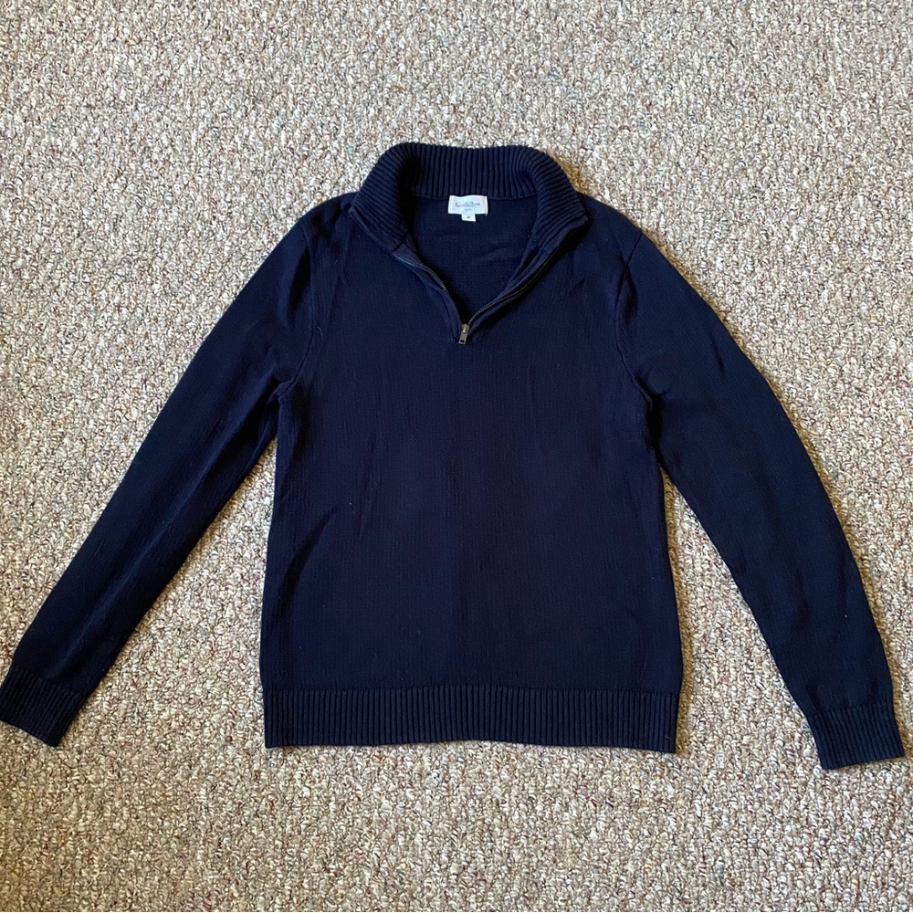 Goodfellow & Co Navy Half-Zip Sweater
